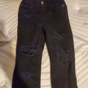Distressed jeans for infants/children